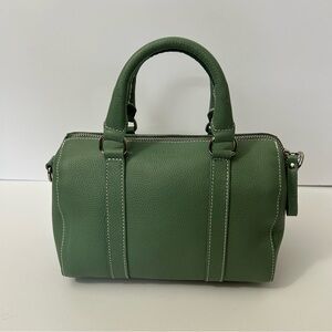 Roots Canada - Mini Banff Bag Tribe in green. Missing strap.